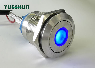 Licht-Drucktastenschalter-flacher Kopf-guter körperlicher Angriffs-Widerstand Dot Types LED