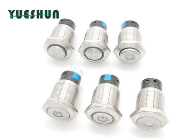 Langlebiges Gut des LED-Licht-Edelstahl-Drucktastenschalter-110V 220V für althergebrachte Presse