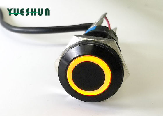 Qualität  16mm Push Button Switch LED Illuminated , Automotive Push Button Switches Fabrik