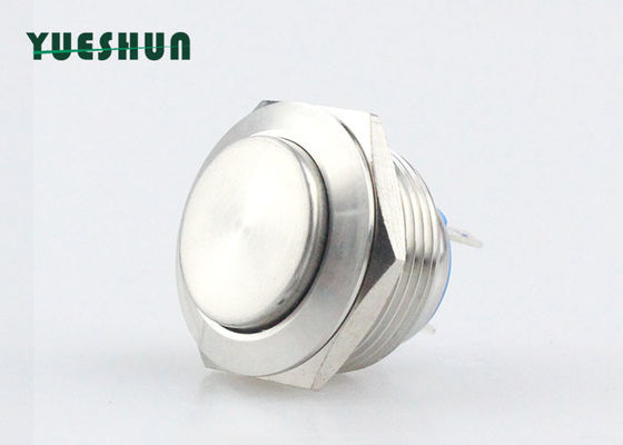 Qualität  IP65 19mm Metal Push Button Switch , Micro Momentary Push Button Switch High Head Fabrik
