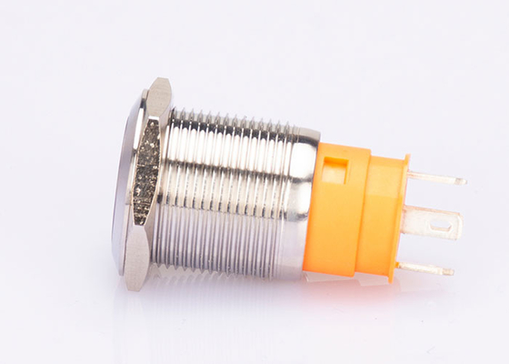 Boots-Marine Push Button Switch Power-Symbol 19mm 20amp des Edelstahl-316l mit Licht