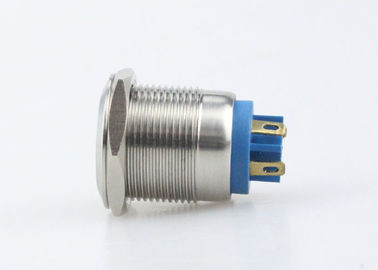 Ring LED des Platten-Berg belichteter Momentandrucktastenschalter-19mm 12V 24V
