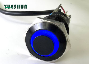 Hoher Hauptdrucktastenschalter LED belichtete, Aluminiumedelstahl-Drucktastenschalter