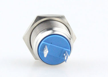 Selbst zurückgestellter schroffer Ball-Kopf Pin Terminal Long Mechanical Life des Metalldruckknopf-16mm