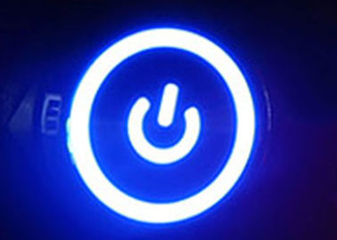 19mm Energie Logo Illuminated IP67 10 Ampere-Drucktastenschalter